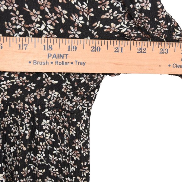 Billabong Floral Boho Mini Dress XS Indie Fairycore Whimsygoth 90s Surfer - Picture 6 of 8